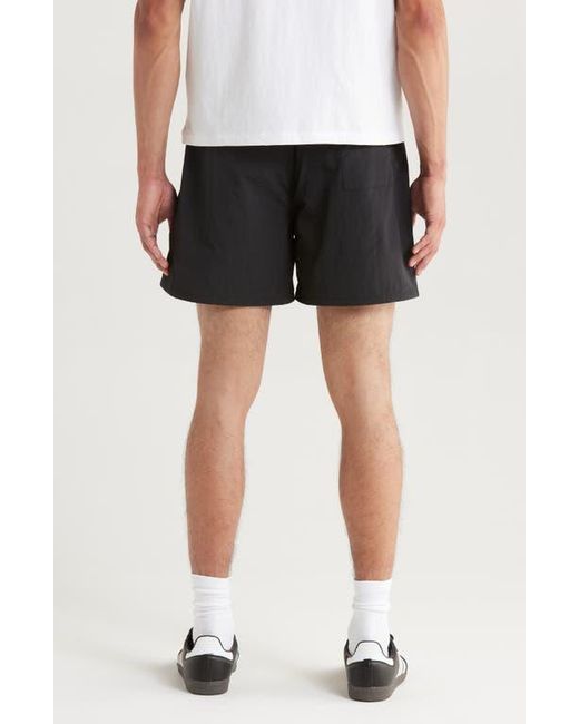 Market Blue Smiley Lockup Tech Shorts for men