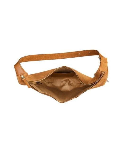 Madewell Brown The Essential Curve Shoulder Bag