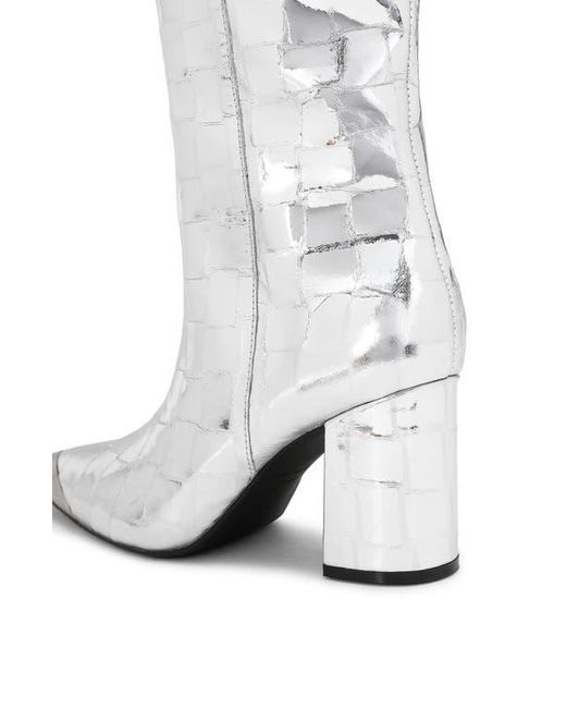 Kurt Geiger Gray Regent Knee High Boot