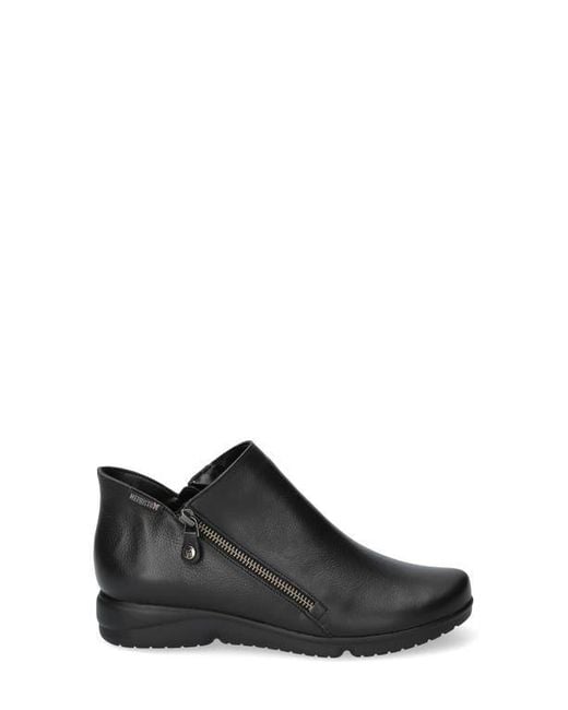 Mephisto Black Romia Double Zip Bootie