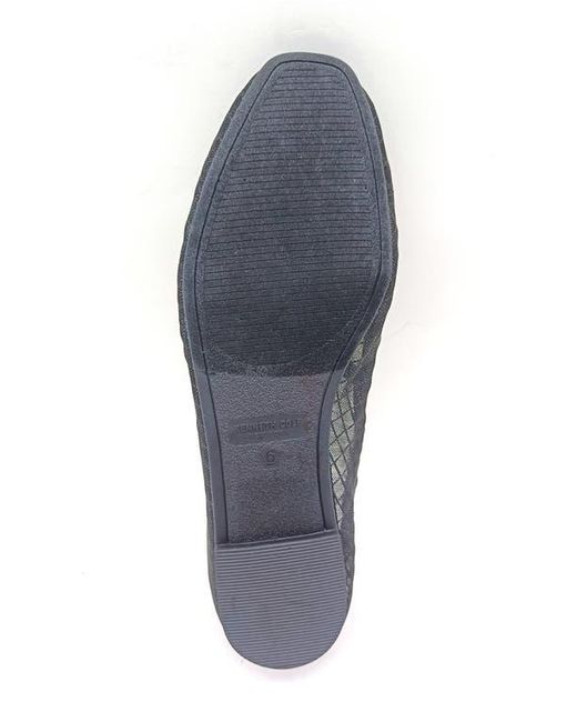 Kenneth Cole White Myra Mesh Ballet Flat