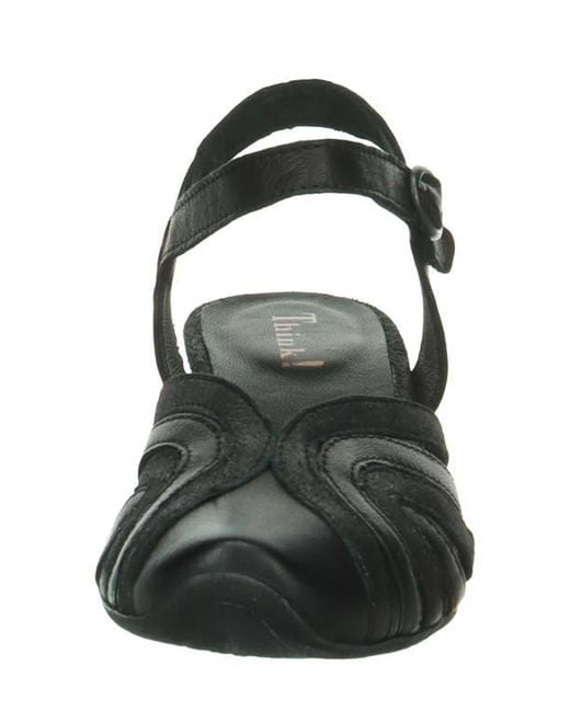 Think! Black Aida Pump