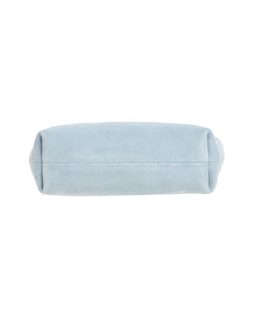 Proenza Schouler Blue Bond Suede Shoulder Bag