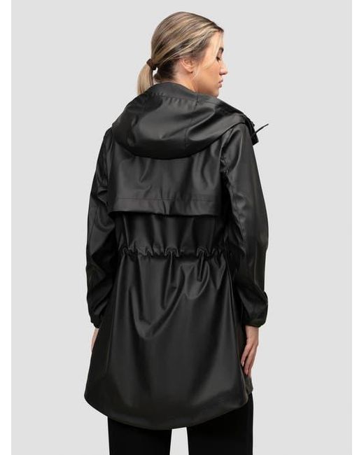 Jacket Black Aurora Cape Raincoat