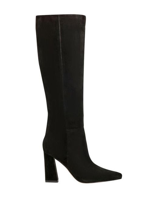 Marc Fisher Black Yarli Knee High Boot