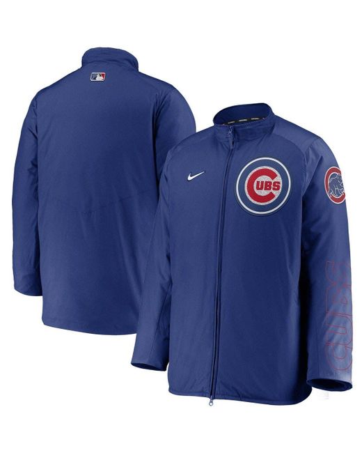 Nike Chicago Cubs Authentic Collection Dugout Full zip Jacket At