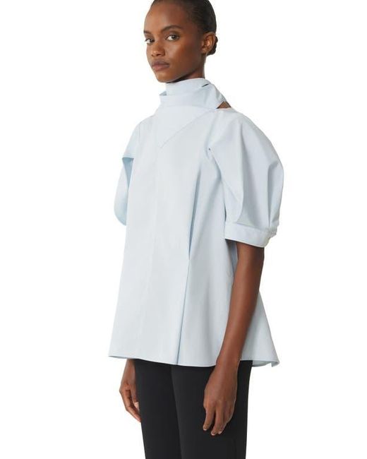 Lanvin Multicolor Scarf Top