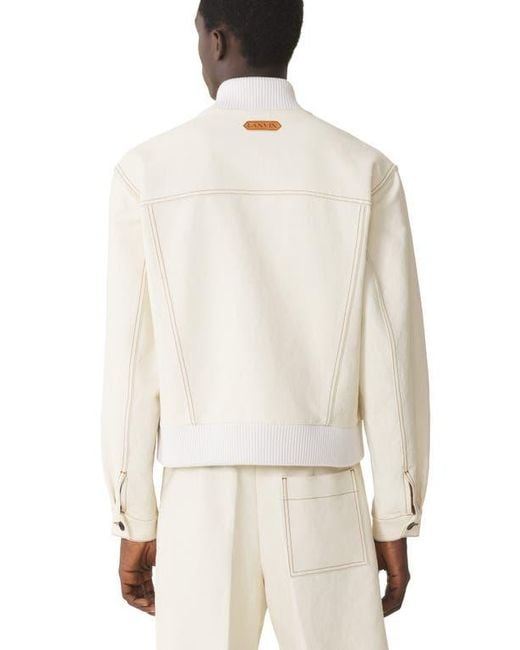 Lanvin Natural Teddy Jacket for men