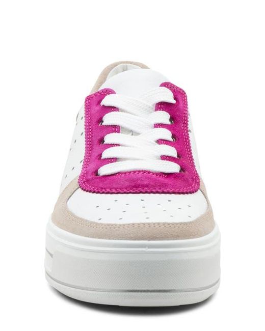 Ara Pink Calgary Platform Sneaker