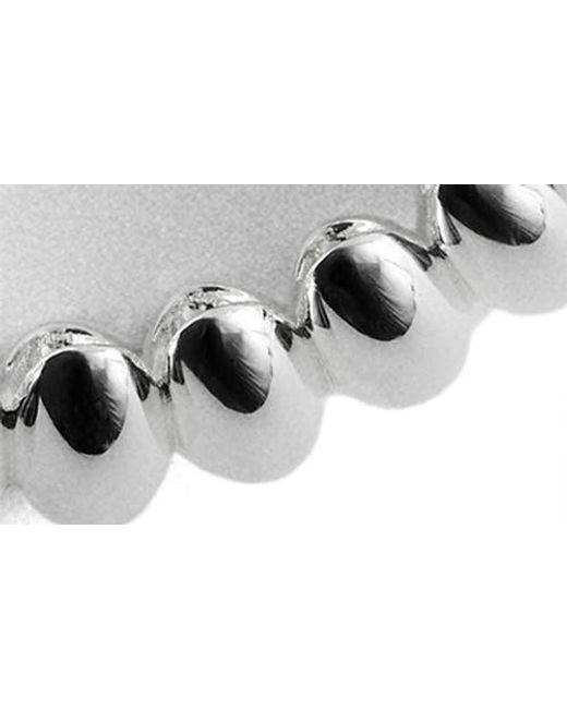 Mango Black X Kaia Gerber Ridge Embossed Choker Necklace