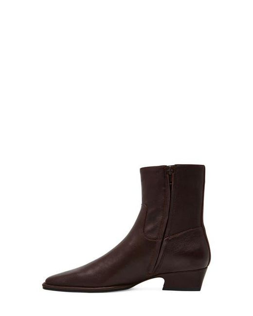 Steve Madden Brown Define Block Heel Bootie
