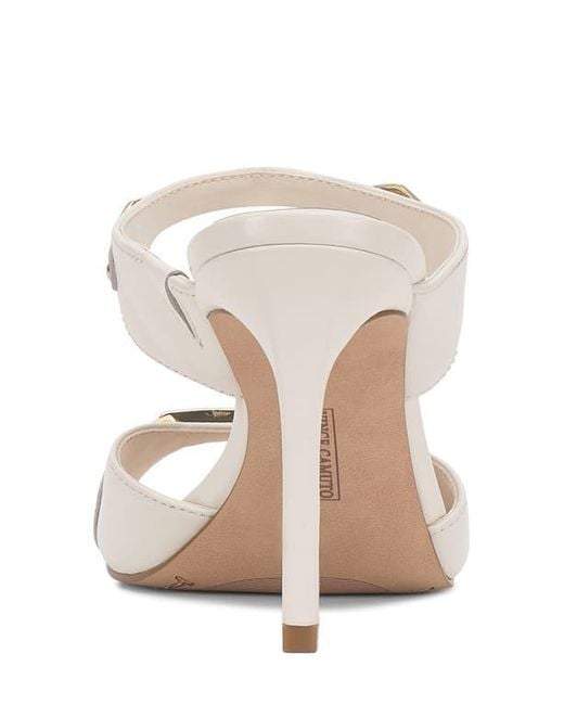 Vince Camuto White Ambra Slide Sandal