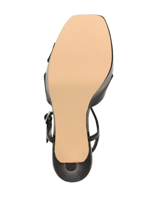 Nine West Black Tates Ankle Strap Platform Sandal