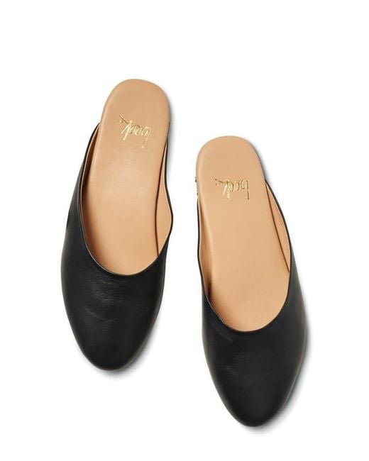Beek Black Phoebe Mule