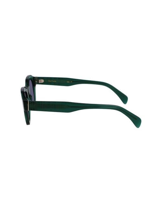 Paul Smith Blue Lyford 48Mm Small Modified Rectangular Sunglasses