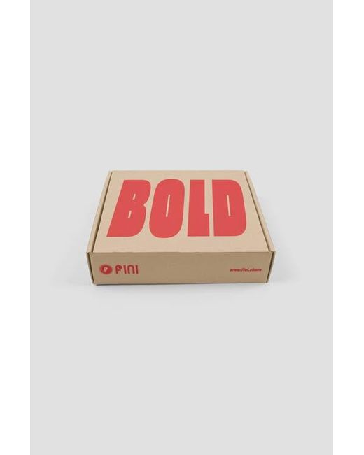 Fini White Bold Ty Sneaker