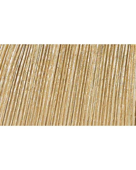 Loeffler Randall Metallic Brit Pleated Clutch