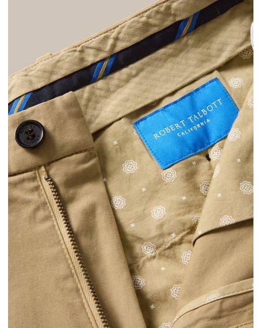 Robert Talbott Natural Douglas Chino Pant for men