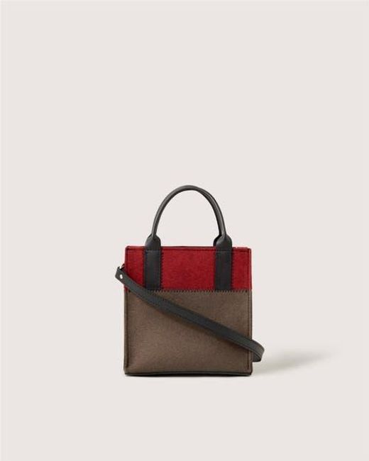 Graf & Lantz Pink Jaunt Merino Wool Mini Tote