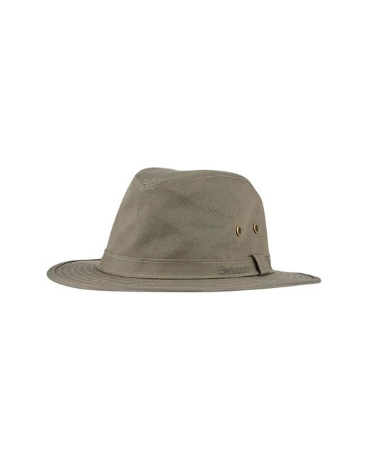 Barbour Green Dawson Safari Hat for men