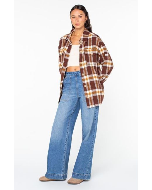 Roxy Multicolor Overlander Cotton Button-Up Shirt
