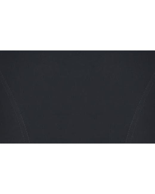 Mistress Rocks Black Contrast Trim Corset Top