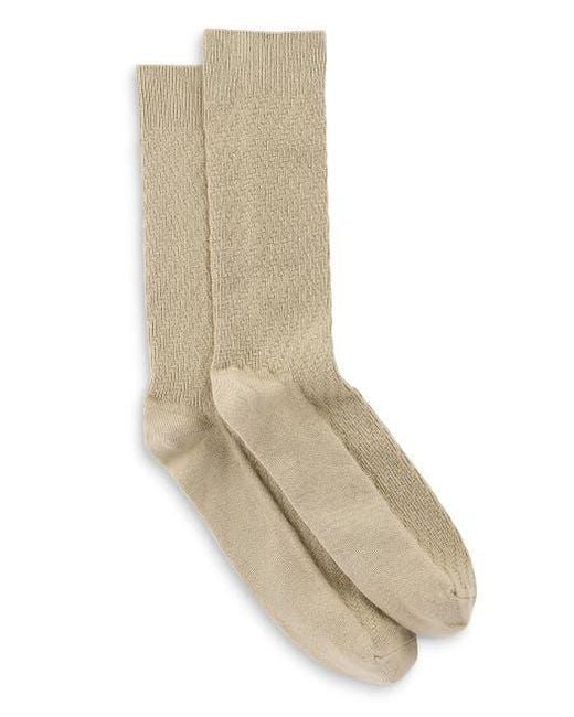 Harbor Bay by DXL Natural Big & Tall Continuous Comfort 2-Pk Casual Socks for men