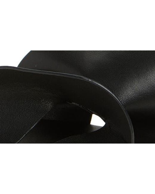 Cecelia New York Black Wendy Slide Sandal