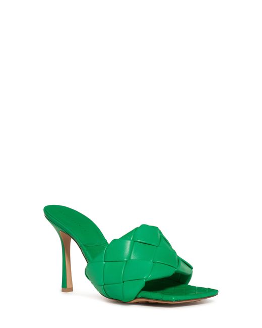 Bottega Veneta Bv Lido Slide Sandal in Green | Lyst