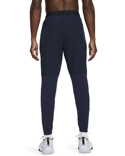 Nike Pro Dri-fit Training Drill Pants in Blue for Men