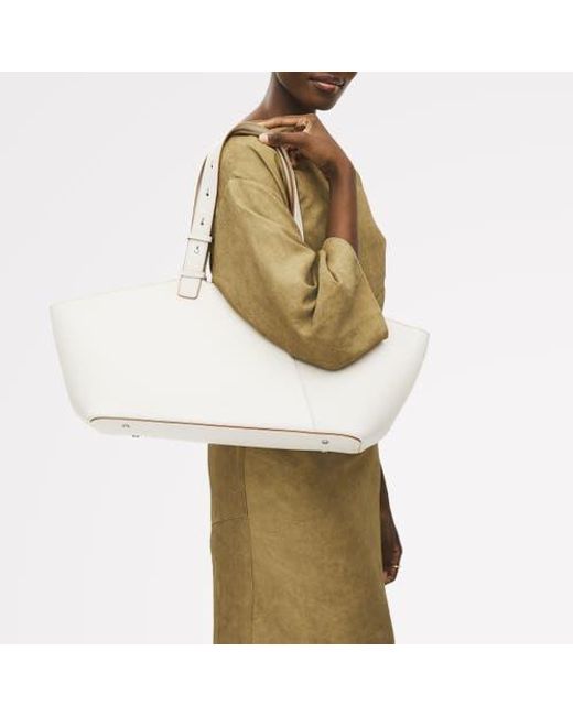 Radley Natural Freda Lane Ziptop Shoulder Bag