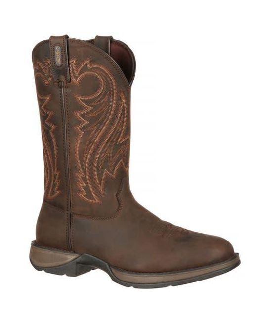 Durango Brown Chocolate Pullon Western Boot for men