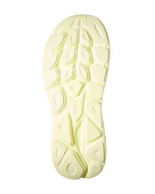 Hoka One One Yellow Clifton 10 Running Shoe for men