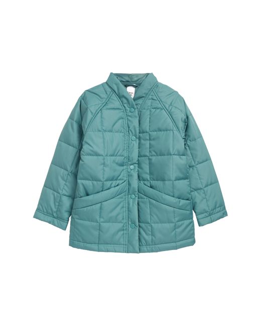 Open Edit Kids' Quilted Jacket in Blue | Lyst
