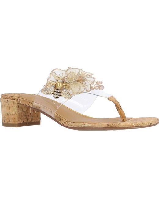 J. Reneé Metallic Beeutiful Sandal