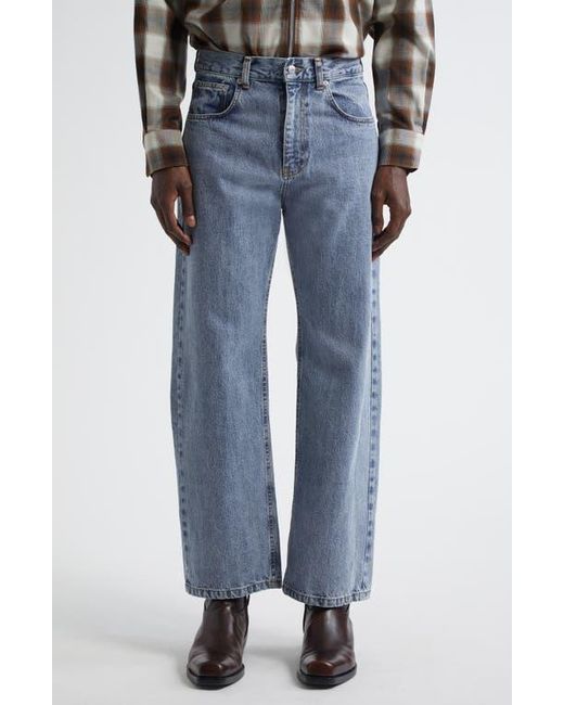 Second Layer Blue Big Papi Slim Straight Leg Jeans for men