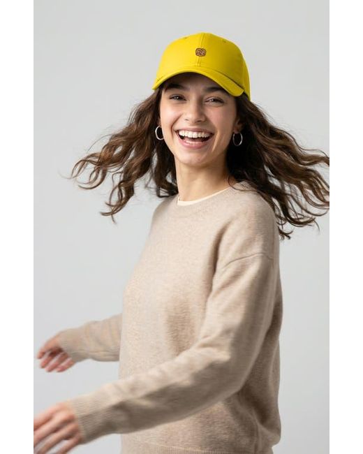 Alix White Pretzel Dad Cap