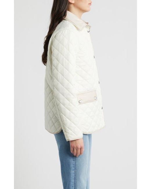 Sam Edelman Natural Quilted Jacket