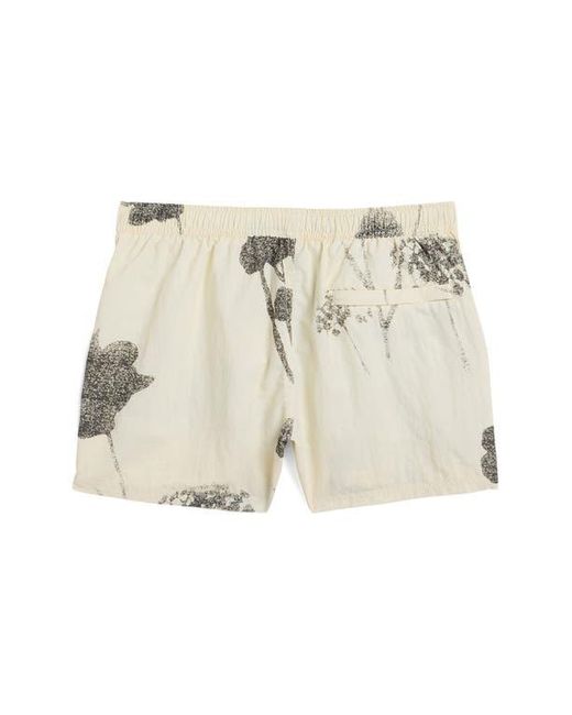 AUTO-REPLY™ Blue Print 4-Inch Nylon Swim Trunks for men