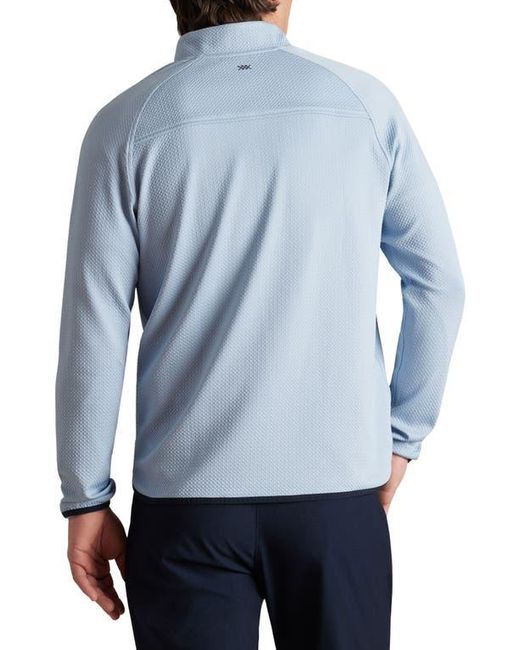 Rhone Blue Founders Golf Quarter Zip for men