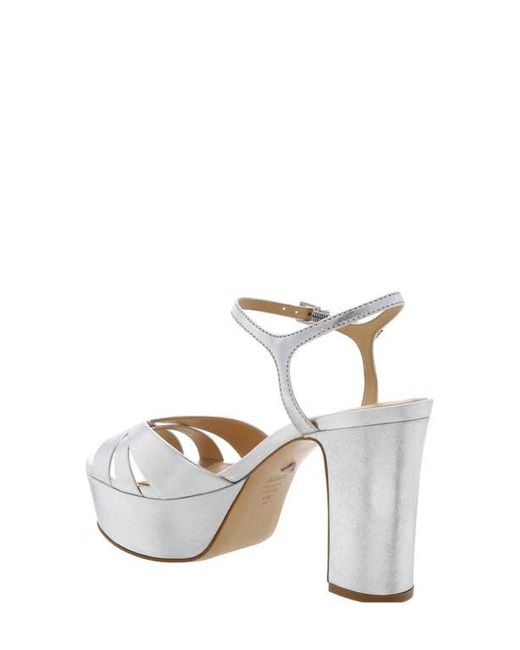 SCHUTZ SHOES Metallic Keefa Platform Sandal