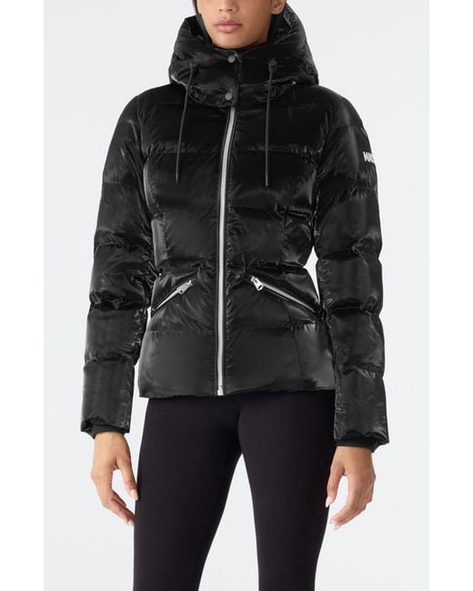 Mackage Black Madalyn Down Puffer Jacket