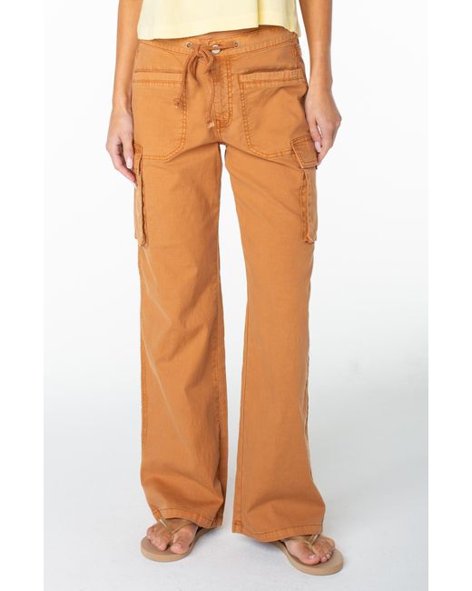 Roxy Multicolor A La Cargo Drawstring Pants