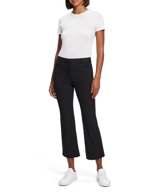 Theory Black Kick Pant