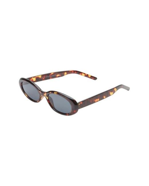 BP. Multicolor Narrow Oval Sunglasses
