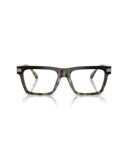 Versace Multicolor 53Mm Rectangular Optical Glasses for men