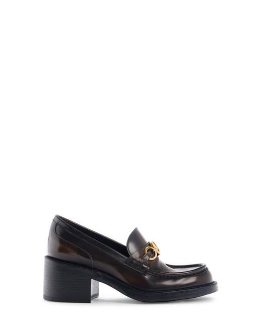 Chloé Black Dakota Loafer Pump
