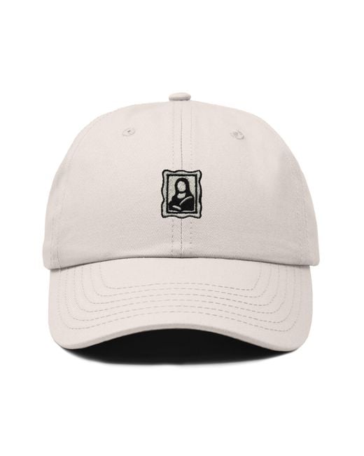 Alix Natural Frame Dad Cap