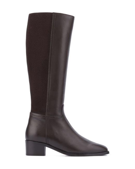 Aquatalia Brown Ricarda Weatherproof Knee High Boot