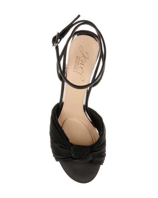 Badgley Mischka Black Ibis Ankle Strap Sandal
